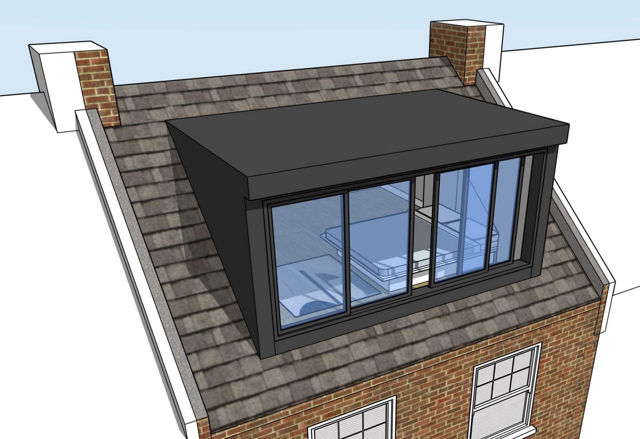 loft conversion ideas for semi detached houses with a flat roof structural work